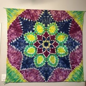 Handmade Tie Dyed Tapestry